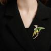 Phoenix Bird Brooches Pin For Women Enamel Flying Beauty Bird Party Gift