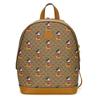 Used Backpack · Daypack Small Backpack 552884 GG Supreme Canvas Brown Camel Mickey Mouse