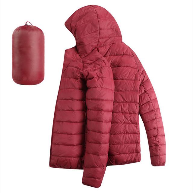 Мужская походная пуховая хлопковая куртка с капюшоном, легкие парки на молнии с карманом, модная верхняя одежда, повседневная стеганая куртка и пальто, мужская зимняя куртка