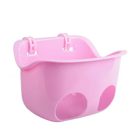 Детская корзина для сиденья для кукол на велосипеде с регулируемым ремнем для малышей, мальчиков и девочек, 12/14/16-дюймов, переноска для кукол на велосипеде, передняя корзина для хранения, аксессуары для велосипеда