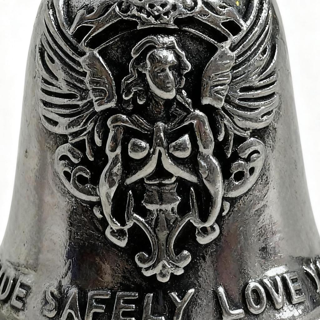 Motorcycle Bell For Men Angel Motorbike Supplies Portable Motorbike Bell For Long-Distance Drive Road Trip Daily Commute