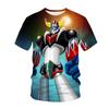 Детская футболка с аниме Grendizer, НЛО-робот Goldorak, уличная одежда с 3D принтом, модная футболка для мальчиков и девочек, детские футболки, топы, Harajuku, одежда для мальчиков