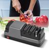 4 In 1 Digital Electric Knife Sharpener Speed Adjustable for Straight Blade Knives / Serrated Knives / Ceramic Knives / Scissors