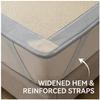 2026 New Rattan & Ice Silk Cooling Mat Set Fitted Sheet Style Soft Breathable Summer Bedding for Dorm & Home