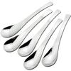 Nagao Plain Renge Set of Stainless Made In Japan Tsubame-Sanjo Spoons, 17.9cm, 5, 18-0 Steel,