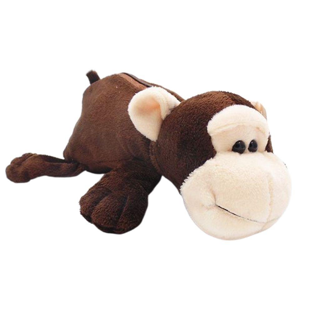 Gift Elephant Creative Pen Pouch Lion Pencil Case Cosmetic Bag Plush Pencil Bags Stationery Bag