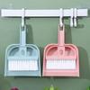 Desktop Mini Broom Dustpans Set  With Garbage Shovel Nordic Color For Household Desktop Cleaning Tools
