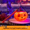 Игрушка-фонарь 'Тыква с дурацким смехом' - Светящийся ручной декор для детей и детских садов