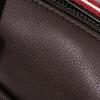 Bally Классическая красно-белая полосатая кожаная сумка-мессенджер через плечо Мужские сумки Коричневая BAUMAS-221