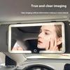 Автомобильное солнцезащитное зеркало для макияжа с регулируемой цветовой температурой, регулируемой яркостью, универсальное светодиодное зеркало для макияжа с подсветкой