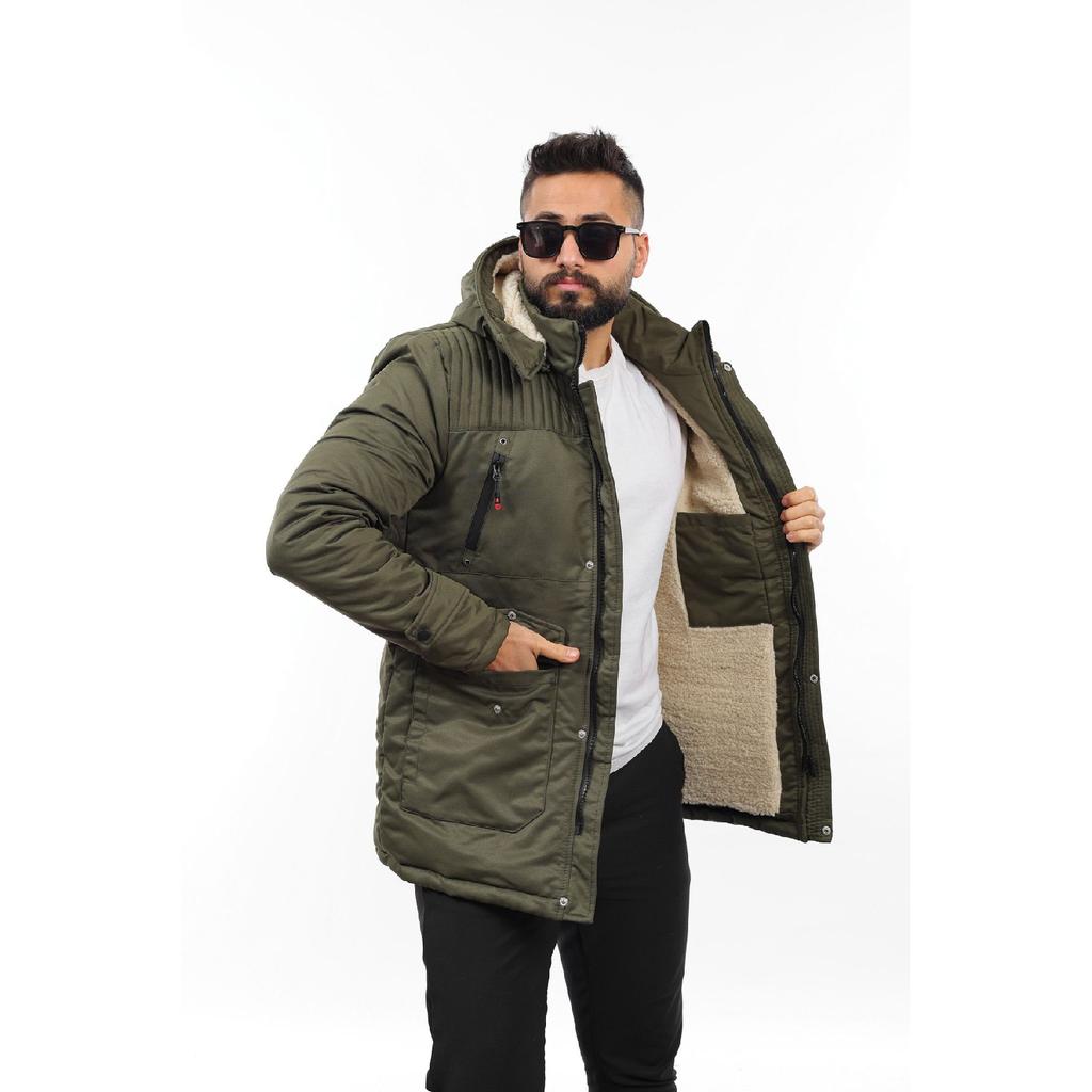 Winter Long Coat With Fur Inside