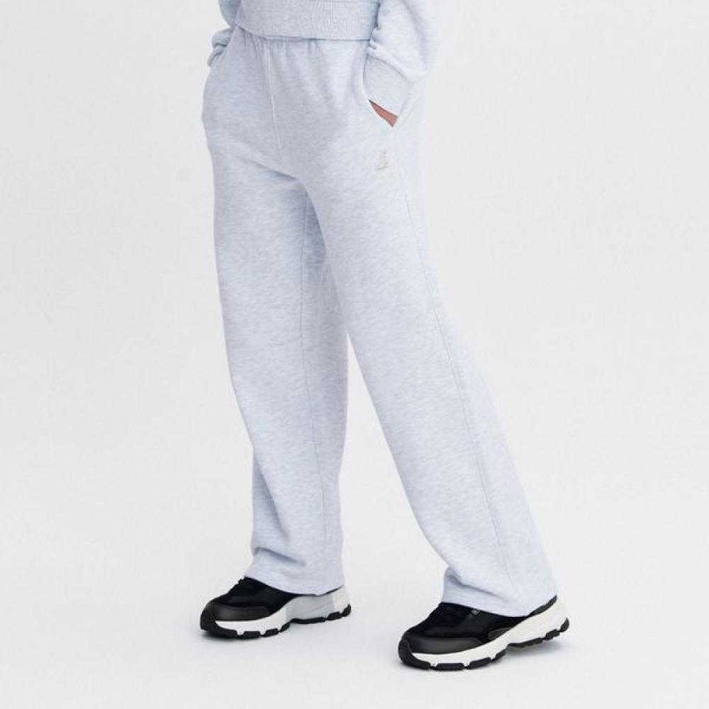 KANGOL Женские Широкие Спортивные Штаны Меланж Серый 4533