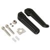 Motorcycle Rear Passenger Footrest Foot Peg Bracket Set For YAMAHA YZF R1 YZF-R1 2009 2010 2011 2012 2013 2014