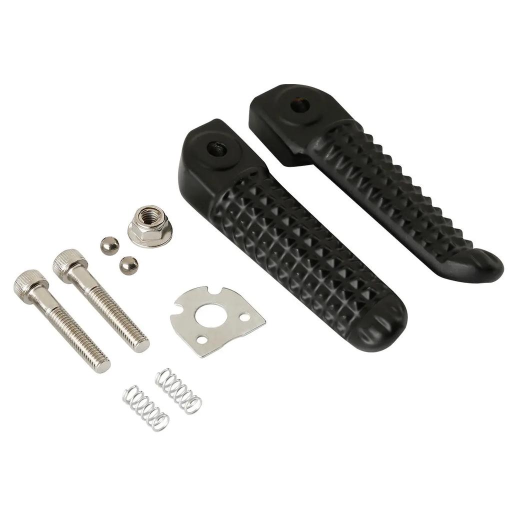 Motorcycle Rear Passenger Footrest Foot Peg Bracket Set For YAMAHA YZF R1 YZF-R1 2009 2010 2011 2012 2013 2014