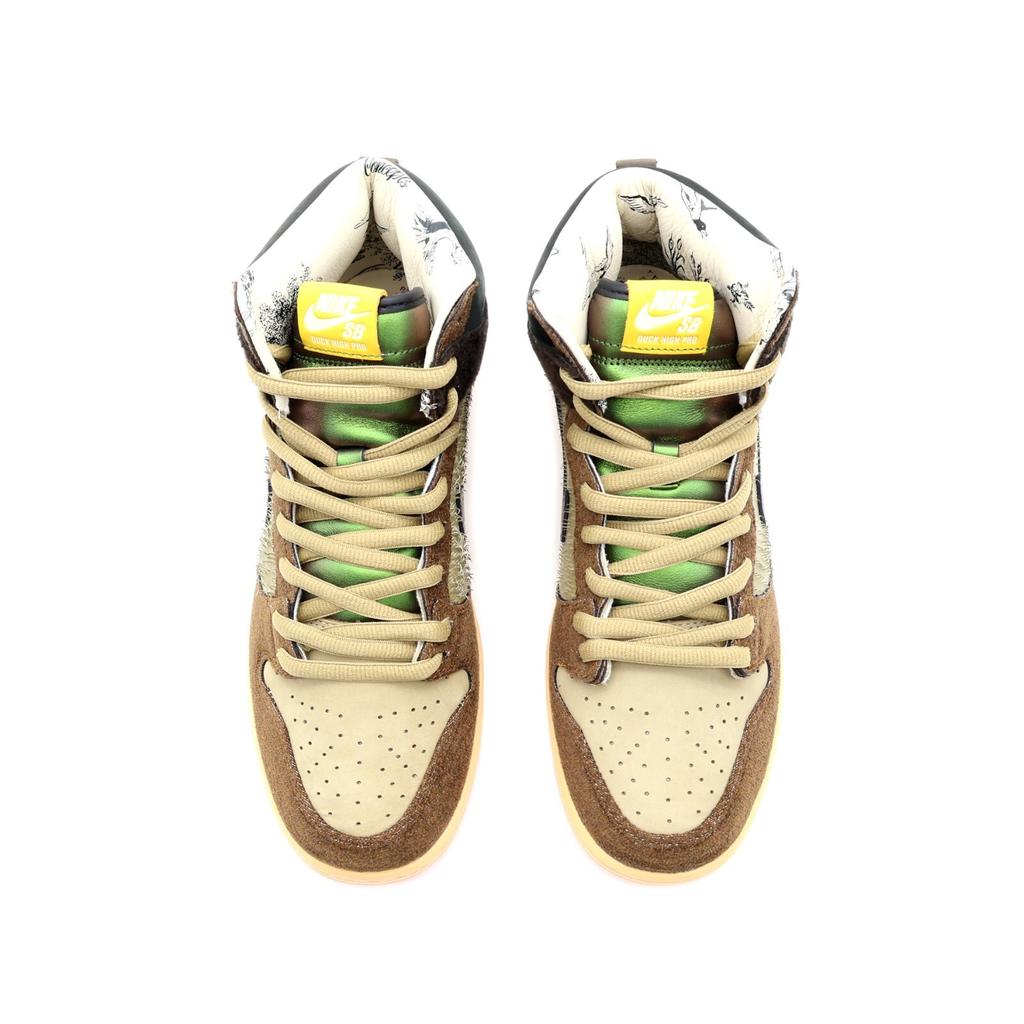 DC6887-200 Concepts Turdunken Nike SB Dunk High Утиный Коричневый Оранжевый Синий (Мужской)