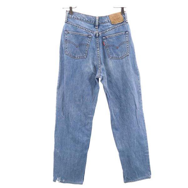 Levi's 90-е w509-0127 Сделано в Японии Прямые джинсы из денима w30 женские б/у