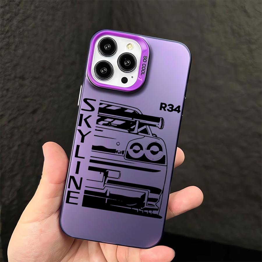 Крутой чехол для телефона JDM Dream Car для iPhone 16 Pro 15 Pro Max 14 13 12 11 XS 14 Pro Max 16 Plus 14Pro 12Pro Мягкий чехол