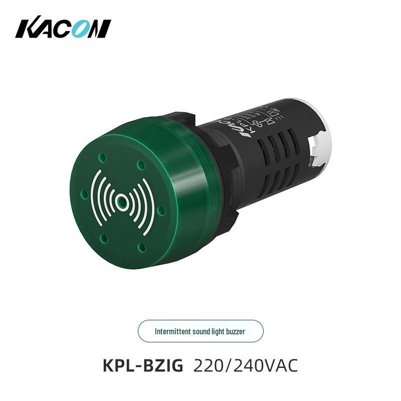 KACON Kaichun 110/220V Звуковой сигнализатор: 24-вольтный отпугиватель птиц, высокочастотный звуковой и световой сигнал.