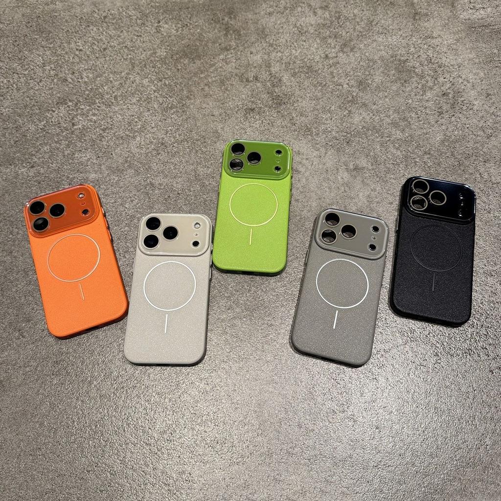 Новый кожаный магнитный чехол для телефона для Apple 17PROMAX Защита от падений, Защита от отпечатков пальцев, Рассеивание тепла, Тонкий магнитный чехол для телефона