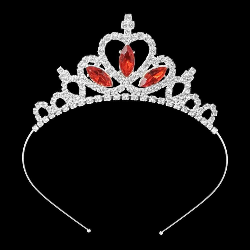 Аксессуары на день рождения Корона принцессы Ободок Украшения для волос Хрустальная корона Новая тиара со стразами