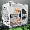 Transparent Fish Isolation Incubator Wall Mounted Fish Isolation Box Fish Egg Laying Room  Shrimp