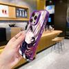 Чехол для телефона Danganronpa Чиаки Нанами для iPhone 17 16 15 14 13 12 11 X XR XS Air Pro Max Plus Фиолетовый Цветной Серебристый Чехол