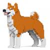 JEKCA Jekka Block Akita Dog Brown Sculptor 01S-M01