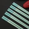 5 Pairs High Temperature Resistant Non-slip Japanese Sakura Chopsticks Household Reusable for Sushi Hashi Food Sticks Tableware