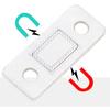 Hidden Door Closer Magnetic Cabinet Catches Magnetic Door Stops with Screw & Adhesive, for Closet Cupboard Sliding Doors
