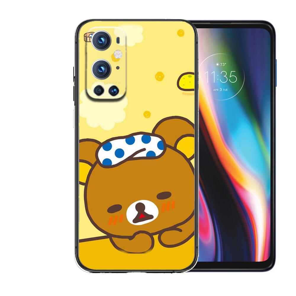 TOPLBPCS Cute Rilakkuma For OnePlus Nord N100 N10 5G 9 8 Pro 7 7Pro Case Phone Cover For OnePlus 7 Pro 1+7T 6T 5T 3T Case