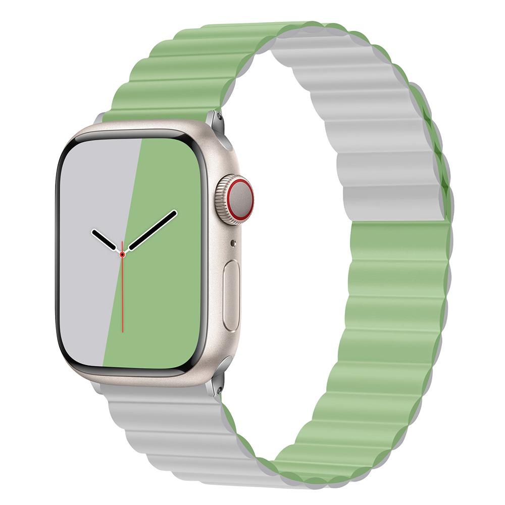 Простая магнитная застежка для Apple watch Ultra 9 8 7 49 мм 45 мм 41 мм Силиконовый ремешок для iWatch 6 5 4 SE 44 мм 40 мм 42 мм