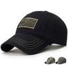 American Flag Thin Blue Line Flag Low Profile Tactical Hats Back the Blue Embroidered Cap