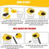 1pc Intelligent Pitfall Mouse Catcher Trap Bucket Flipping Sliding Bucket Lid Automatic Reset After Catching Mice