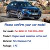Engine Hood Sound Pad for BMW X1 F48 2016~2024 sDrive18i xDrive20i Car Heat Insulation Cover Fireproof Liner Interior Accessorie