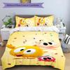 3pcs T'es Ou Chicky pattern bedding set duvet cover set includes duvet cover &pillowcases,perfect all season bedroom decoration&gift