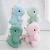 13cm Plush Dinosaur Doll Toys Pendant Cute Plush Keychain Bag Pendant Christmas Gifts
