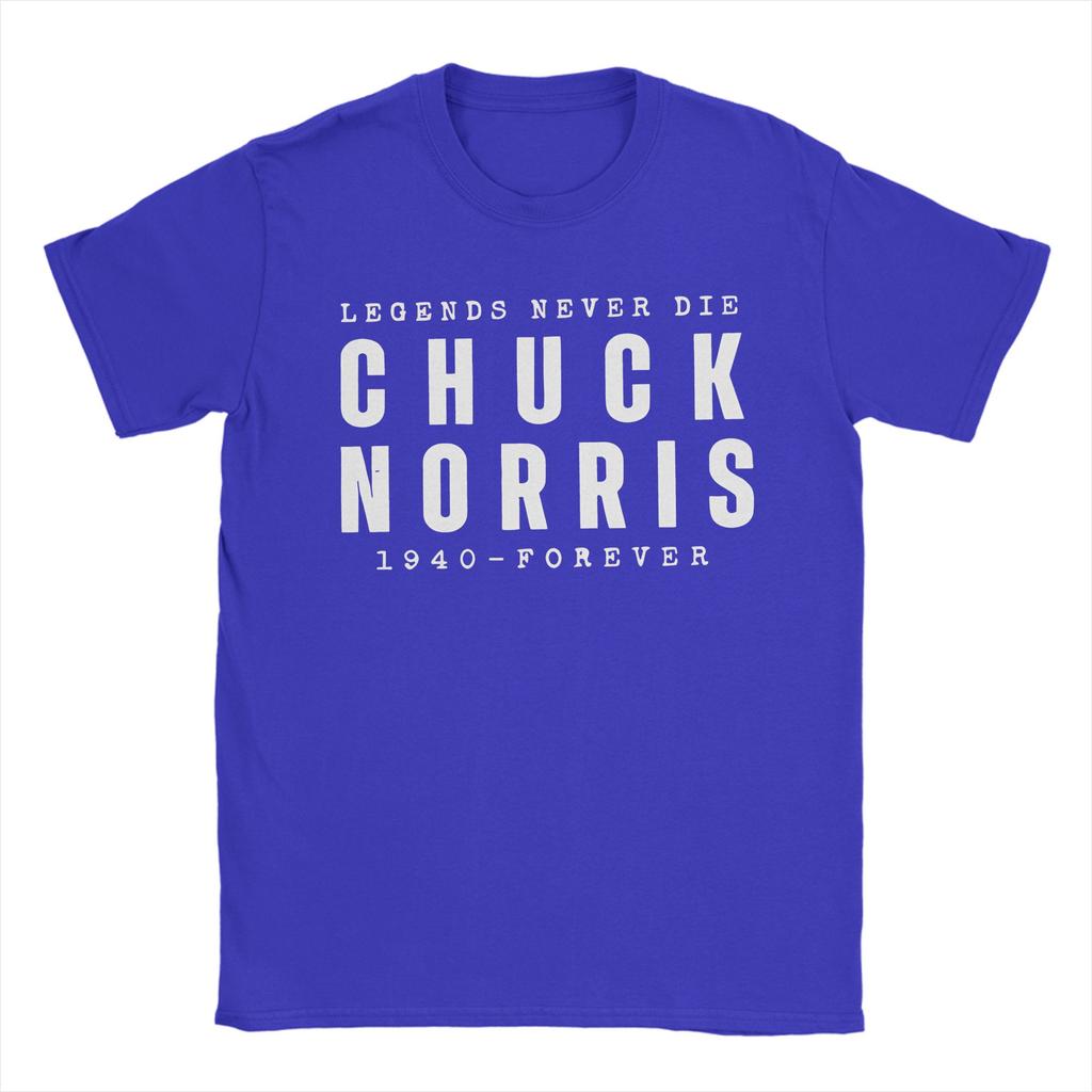 ChuckNorris Logo T Shirt Summer Vintage T Shirts Cotton Hippie Tshirt For Man Custom Logo Tops