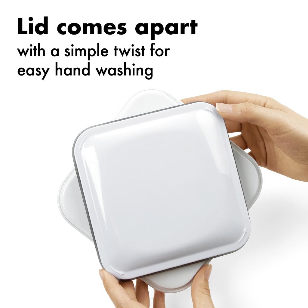 OXO Контейнер для хранения поп-контейнер старый тип маленький квадратный мини 1106040 0.3л