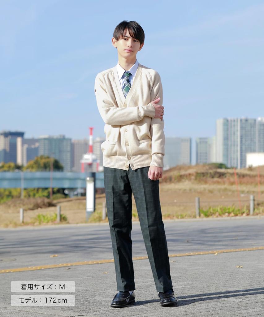 Konomi School Unisex for Girls and High Middle and Large Small Cardigan, Cotton, Boys, Spring, Women's, School, School, Commuting, Popular, Sizes,