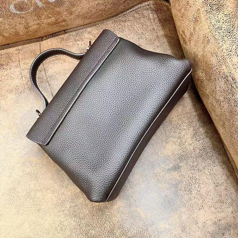 Женская сумка из натуральной кожи, легкая, роскошная, женская, маленькая, простая и стильная сумка на одно плечо Oblique Span