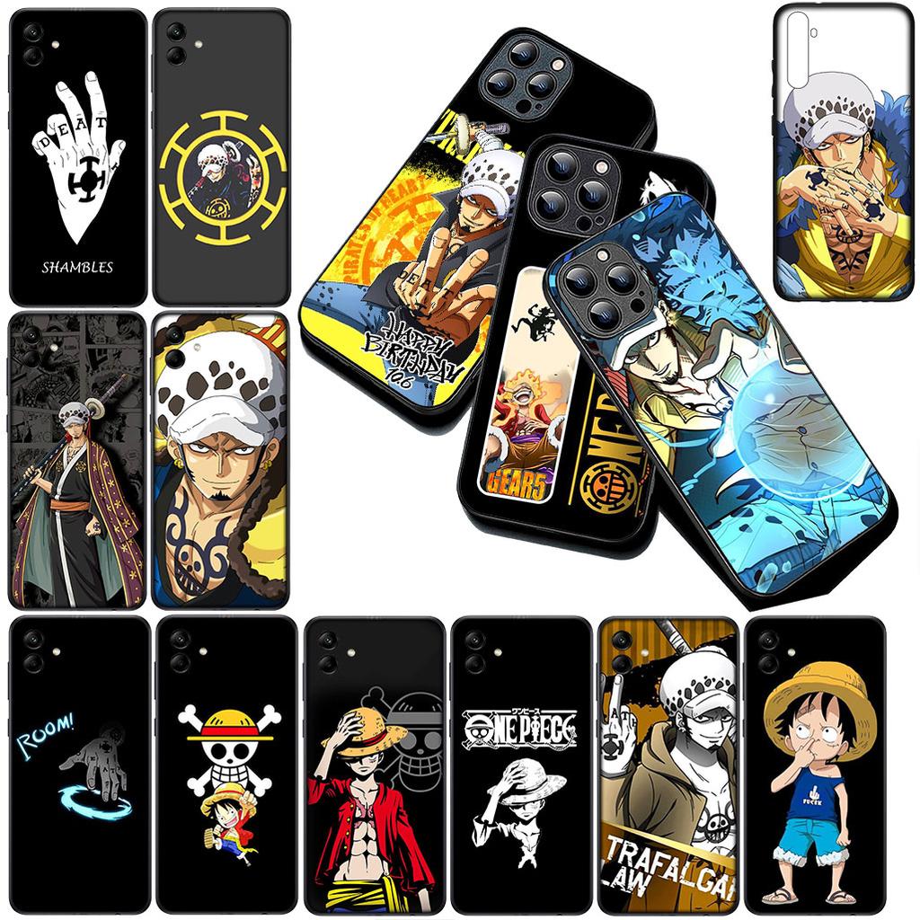 Cover for Motorola Moto Edge 70 60 Fusion NEO Pro G56 G96 G04 G05 20 G Stylus Phone Case Trafalgar Water Law One Piece Luffy