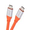 Кабель cablecc 20 Гбит/с 100 Вт USB Сверхвысокий USB Гипергибкий 50 см Кабель «папа-папа», Мягкий, Гибкий, 8K, 5K, 4K, 4.0, Шнур,