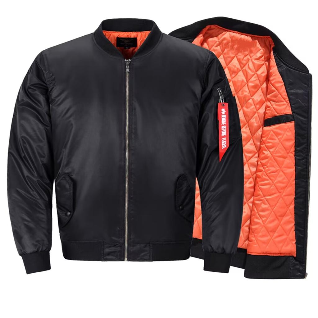 Модная мужская зимняя теплая повседневная куртка на молнии с длинным рукавом, пальто, топ