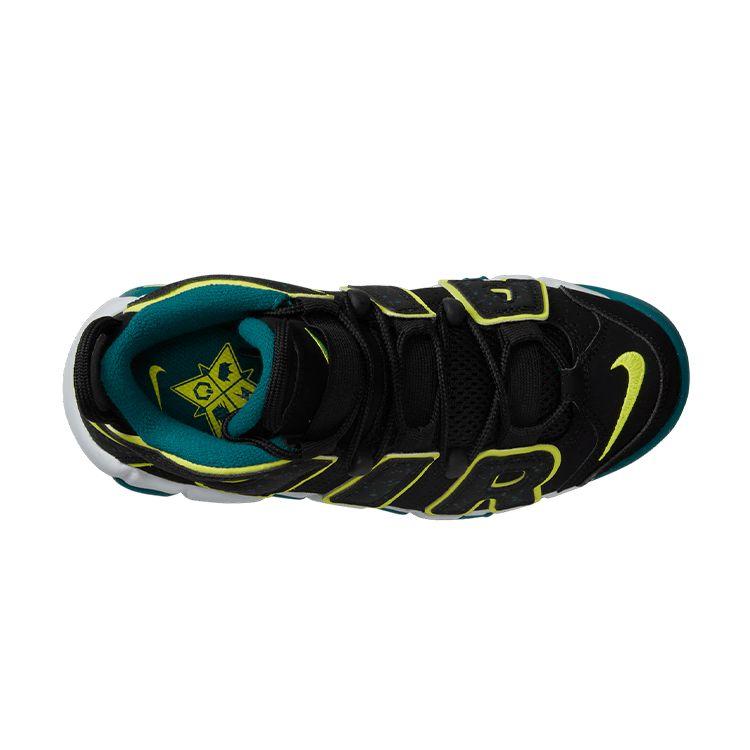 Nike Детские кроссовки Air More Uptempo GS Black Geode Teal Clear-Jade Volt DZ2809-001