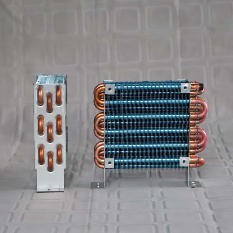 CP3X6X120 PURSWAVE Мини-конденсаторный испаритель 7-мм медная трубка алюминиевое оребрение теплообменник Совместим с 1 шт. вентилятора 120*120 мм