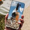 Для чехла Xiaomi Redmi 9 Чехол Кот Цветок волк Силиконовый чехол для Redmi 9 redmi9 Чехол Бампер 6.53" Ударопрочный Чехол для телефона Coque
