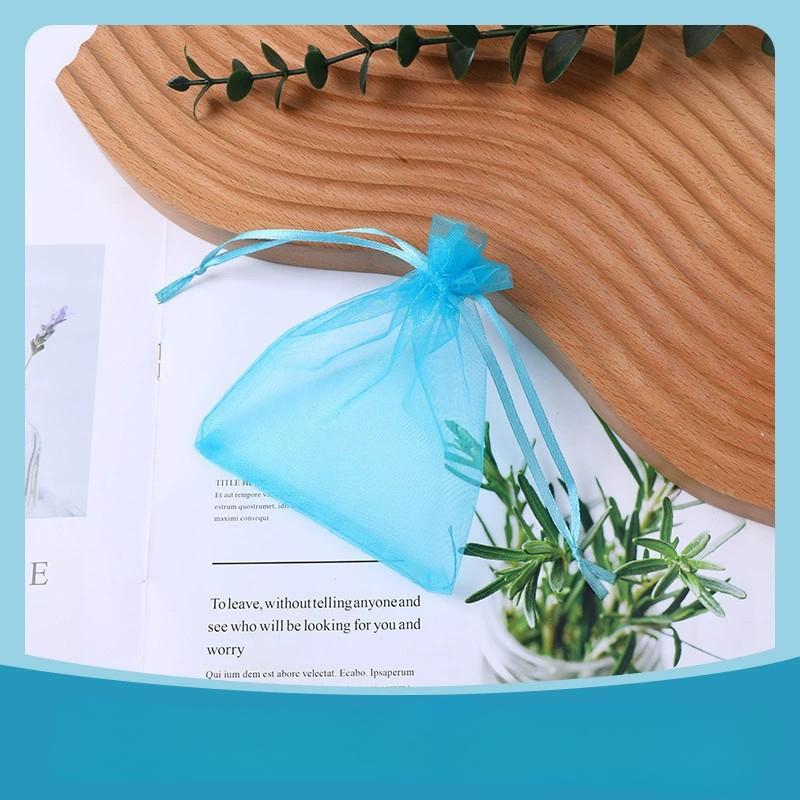 100pcs 7x9cm String Makeup Bag Colorful Drawstring Bag Jewelry Packaging Bags Wedding Gift Storage Drawstring Pouches