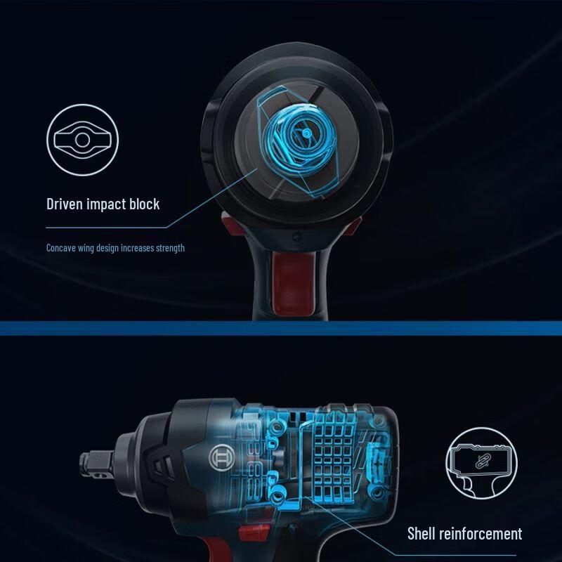 Bosch GDS 18V-400 High Torque Cordless Impact Wrench CN plug (adapter included)