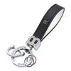Simple Anti-lost Number Plate Keychain for Men Car Pendant Buckle Key Ring Lanyard