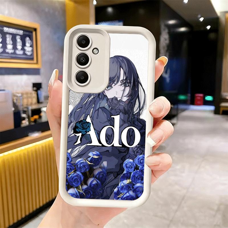 Phone Case for Samsung Galaxy S26 S25 Ultra S24 FE Ado Cartoon K-Kyogen X Uta Shell S23 Plus S22 + S21 S20 5G Soft Silicone Fund